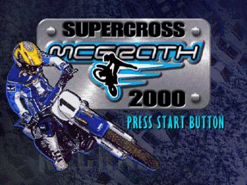 Jeremy McGrath Supercross 2000 (EU) screen shot title